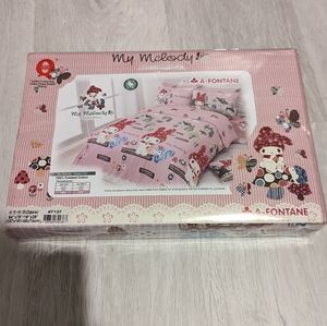 NEW Sanrio My Melody Bunny Full Size Bedding